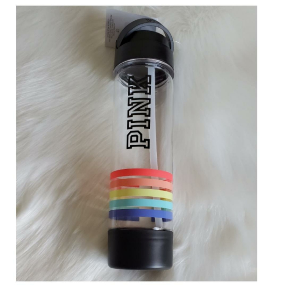 PINK VICTORIA'S SECRET CAMPUS WATER BOTTLE - Picture 6 of 7